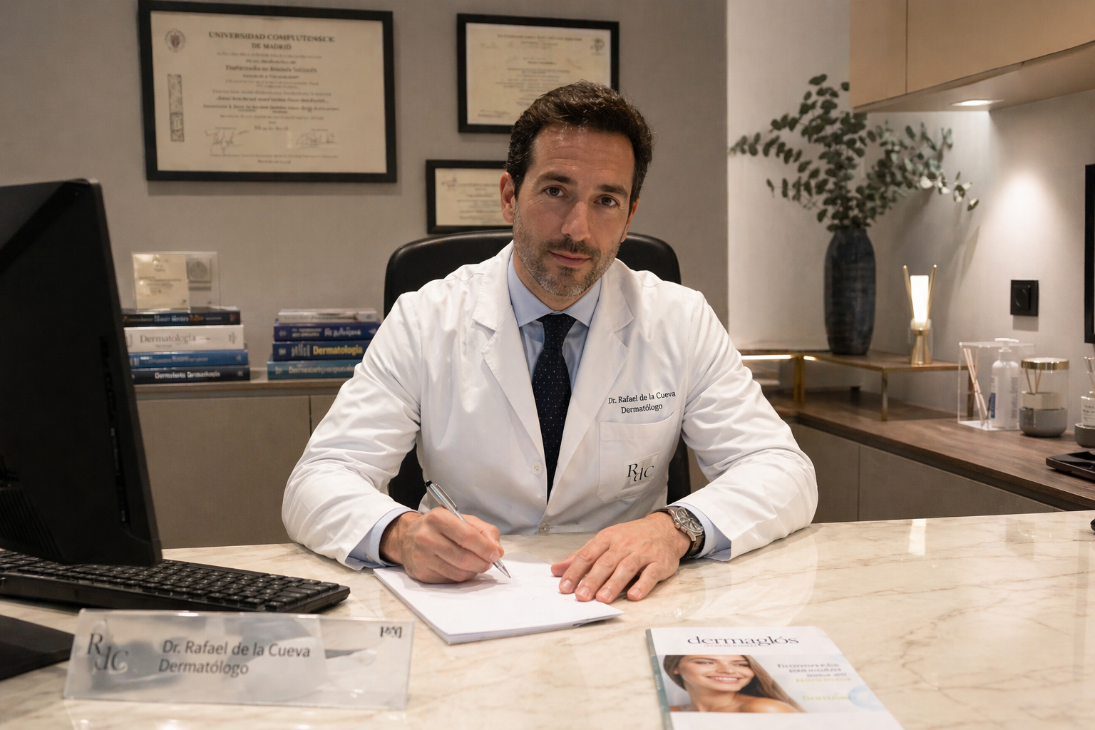 Dr. Rafael de la Cueva, Dermatólogo